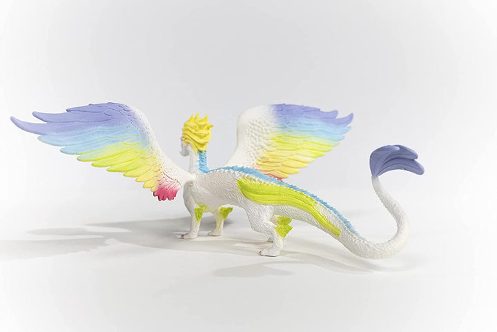 SCHLEICH 70728 bayala Rainbow Dragon Figurine, Multicolored