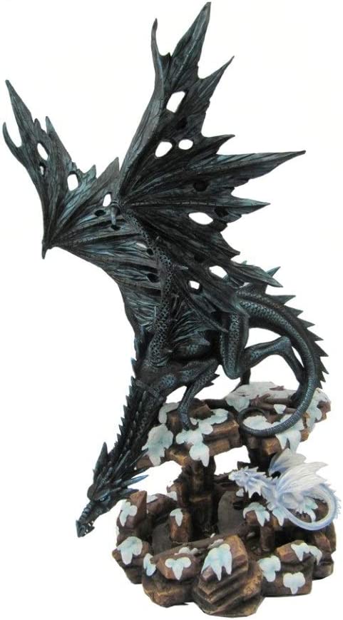 Nemesis Now Dragons Wisdom Figurine 35cm Black