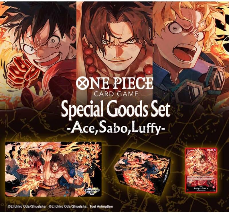 One Piece Card Game – Special Goods Set – Ace Sabo Luffy Limited Edition