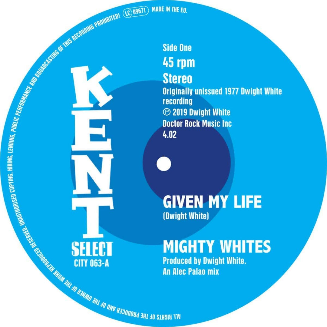 Mighty Whites - Given My Life c/w A Frown On My [Vinyl]