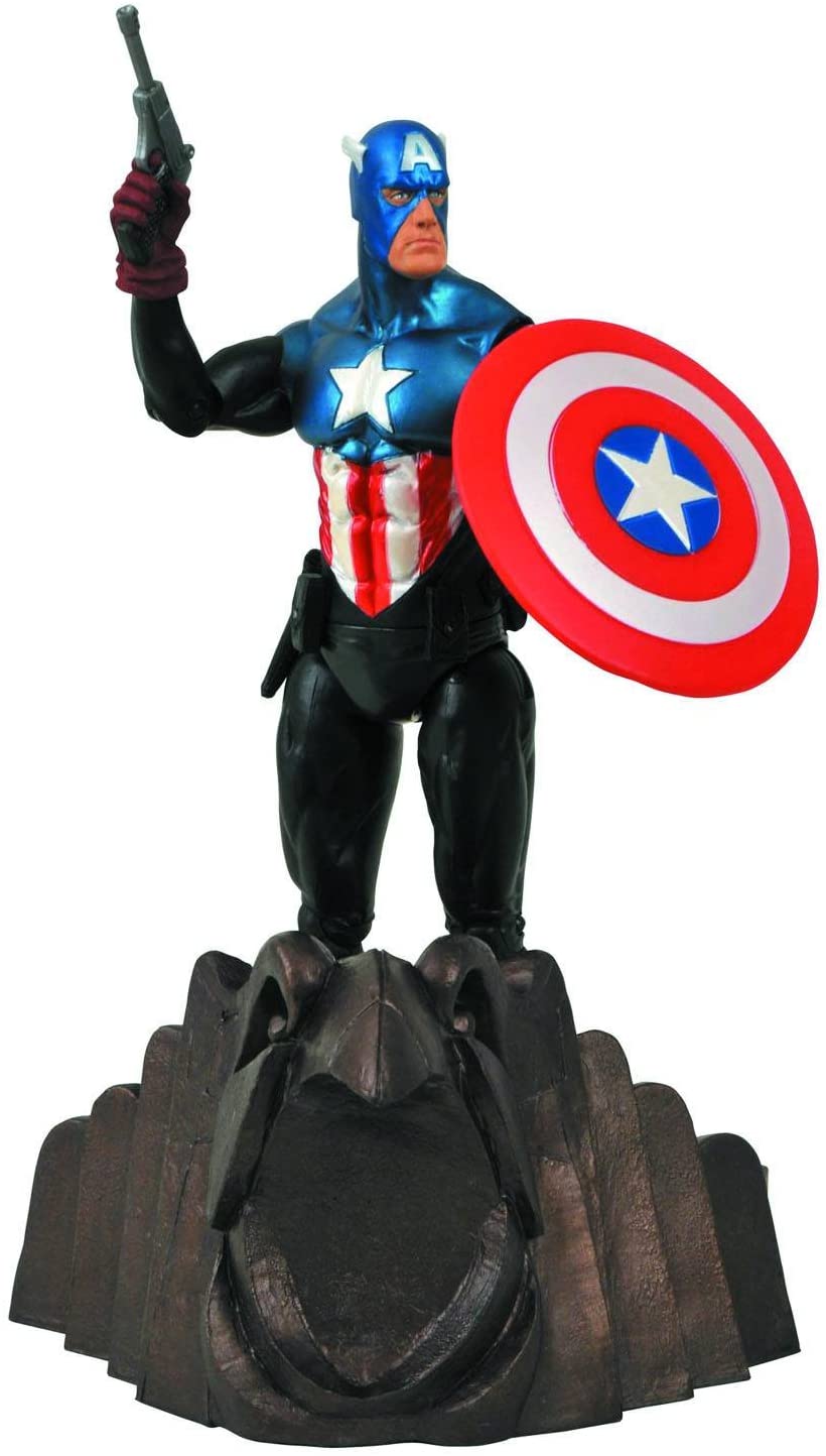 Marvel MAY083509 captain america Action Figure, Various