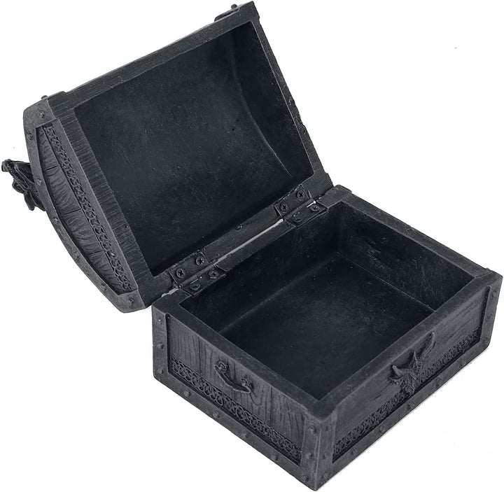 Nemesis Now Sacred Keeper Dragon Box, Grey, 14.5cm