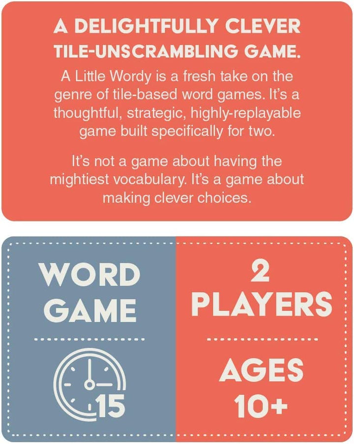 A Little Wordy by Exploding Kittens - Card Games for Adults Teens & Kids - Fun F