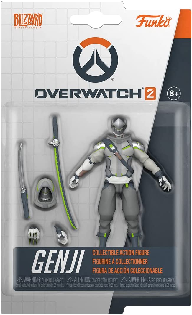 Funko Action Figure: OW 2- Genji 3.75'' - Overwatch - Collectable Toy - Gift Idea - Official Merchandise - for Boys, Girls, Kids & Adults
