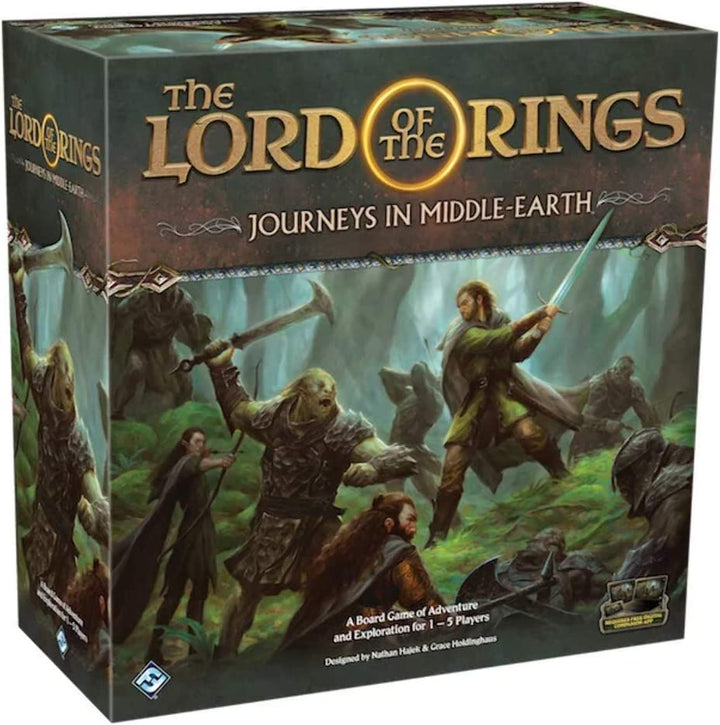 Fantasy Flight Games | Lord of the Rings: Journeys in Middle-Earth | Board Game
