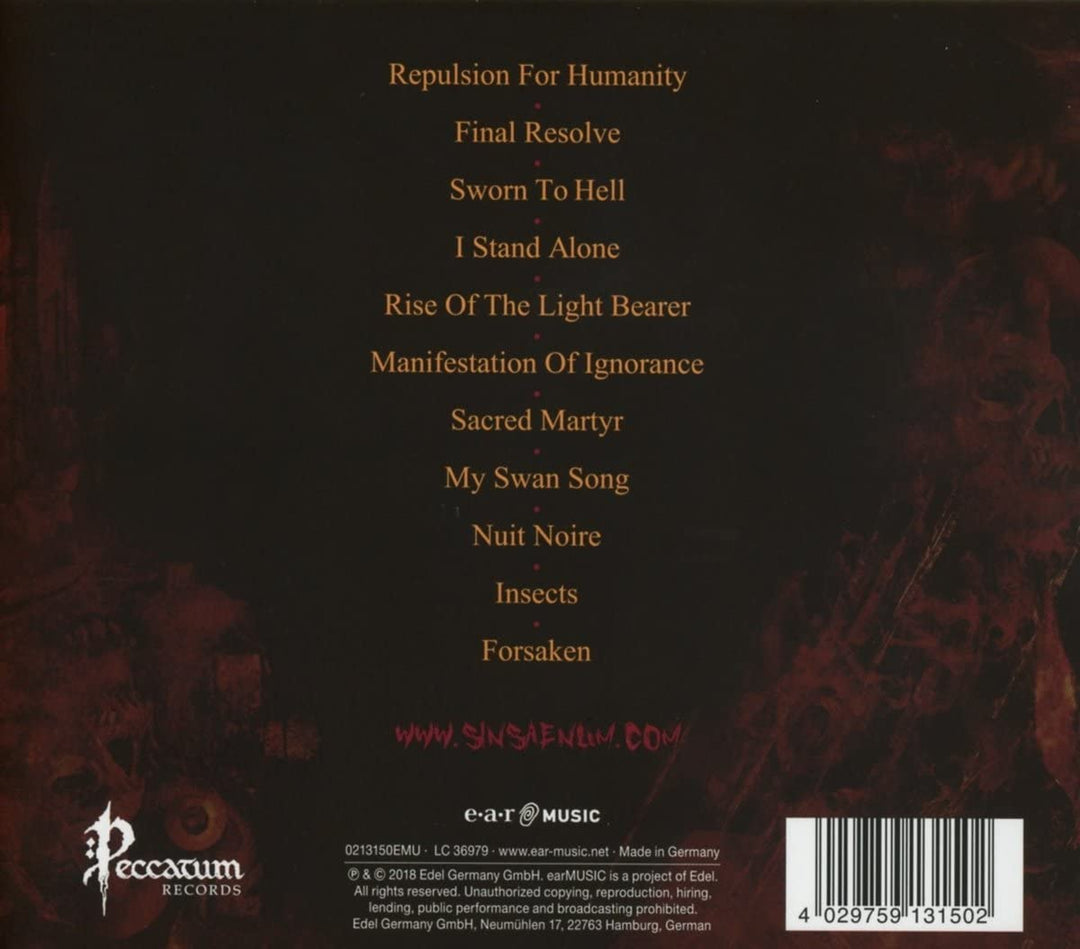 Sinsaenum - Repulsion For Humanity [Audio CD]