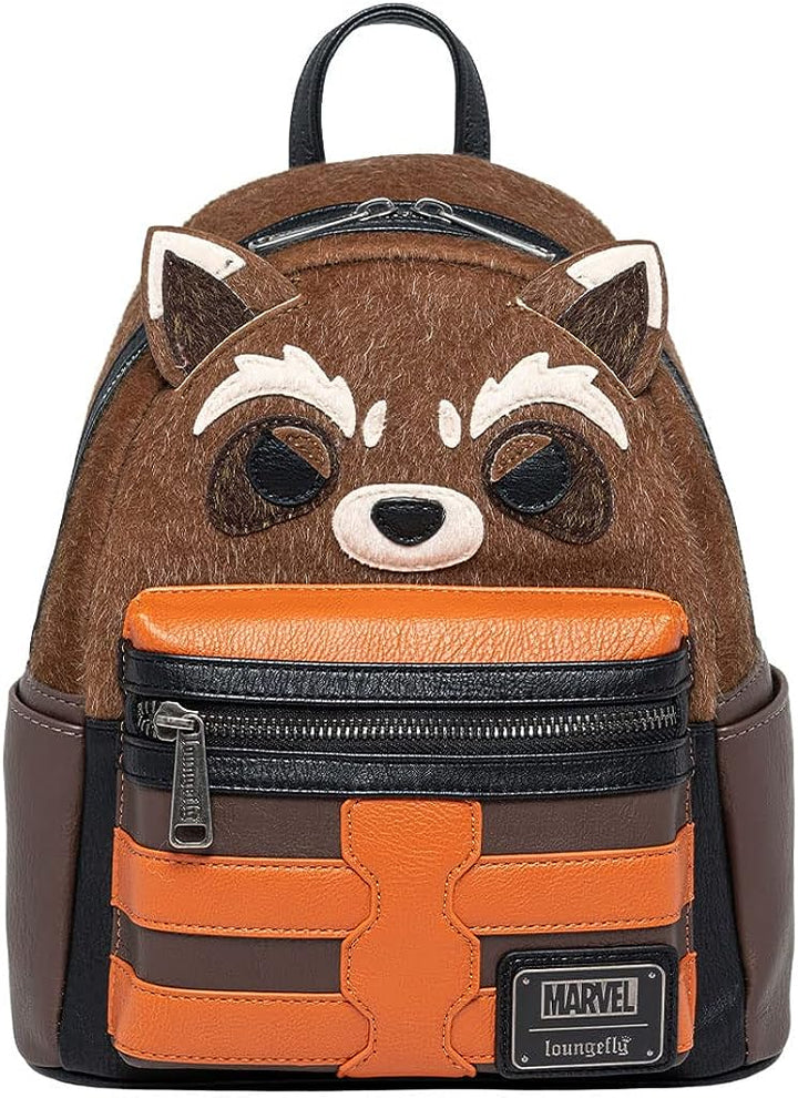 Loungefly Rocket Raccoon Guardians Of The Galaxy Costume Cosplay Mini Backpack