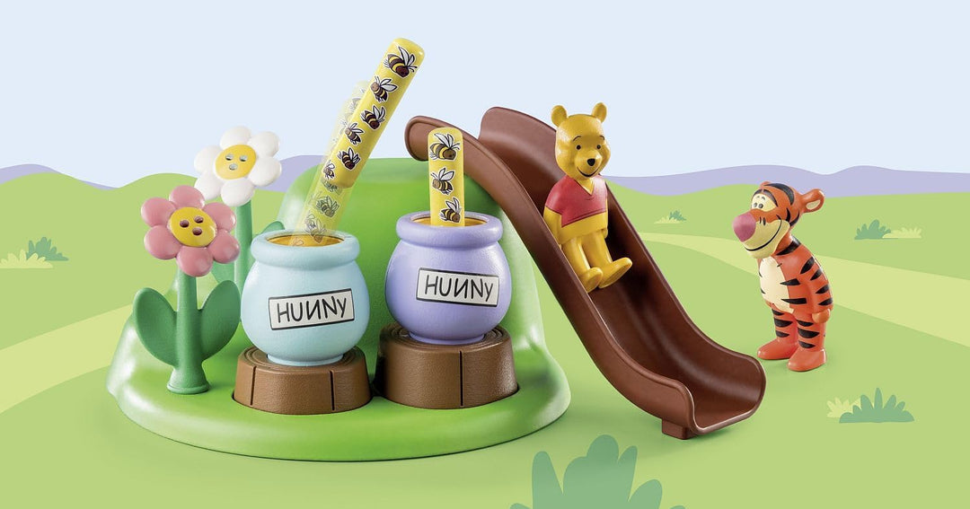 Playmobil 1.2.3 Disney Winnie & Tigger's Bee Garden