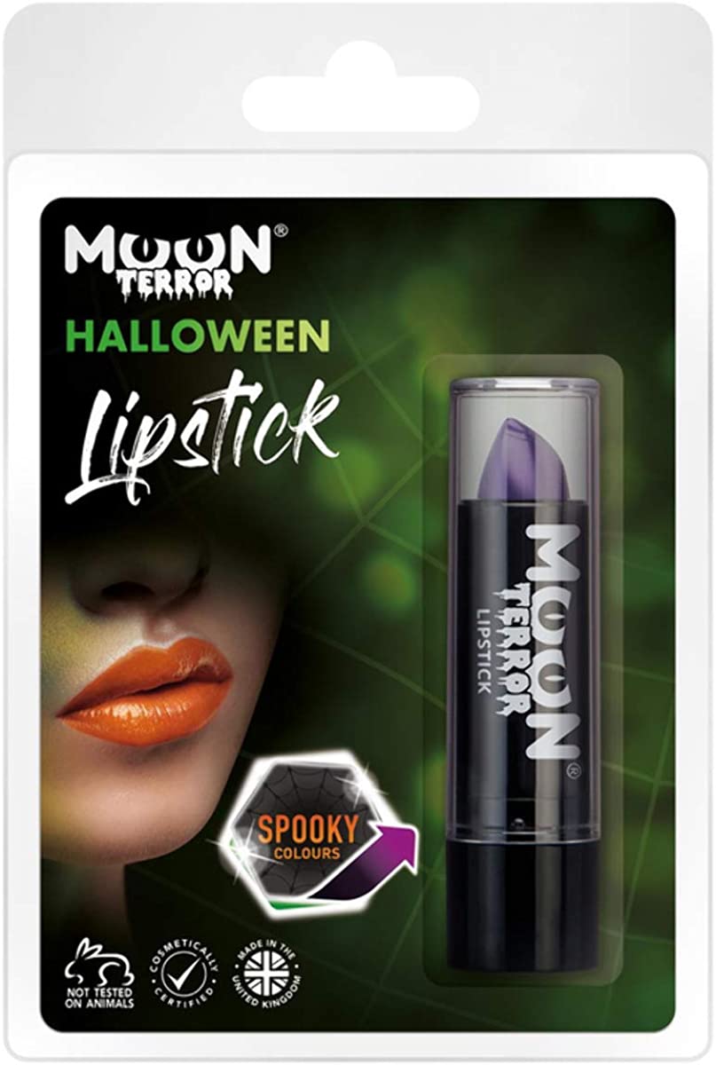 Smiffys Moon Terror Halloween Lipstick, Purple