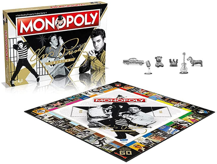Monopoly Elvis Presley Edition Board Game