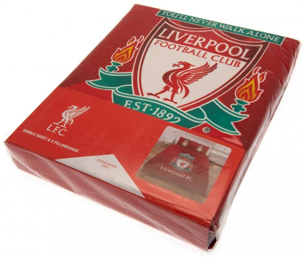 dreamtex Liverpool FC Gradient Double Duvet and Pillow Case Set