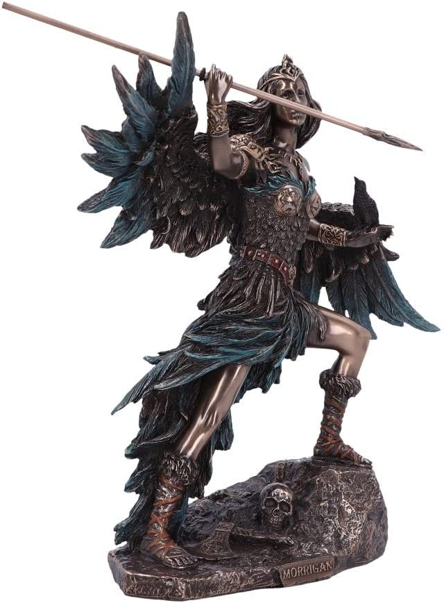 Nemesis Now Morrigan-Celtic Phantom Queen 22cm, Bronze