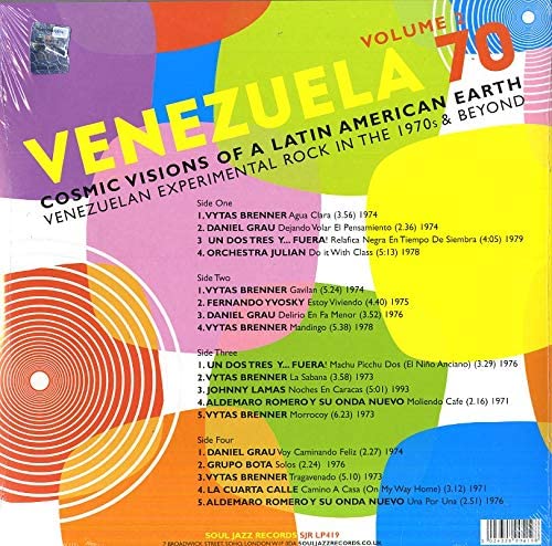 Venezuela 70 Vol.2 - Cosmic Visions Of A Latin American Earth: Venezuelan Experi [Vinyl]