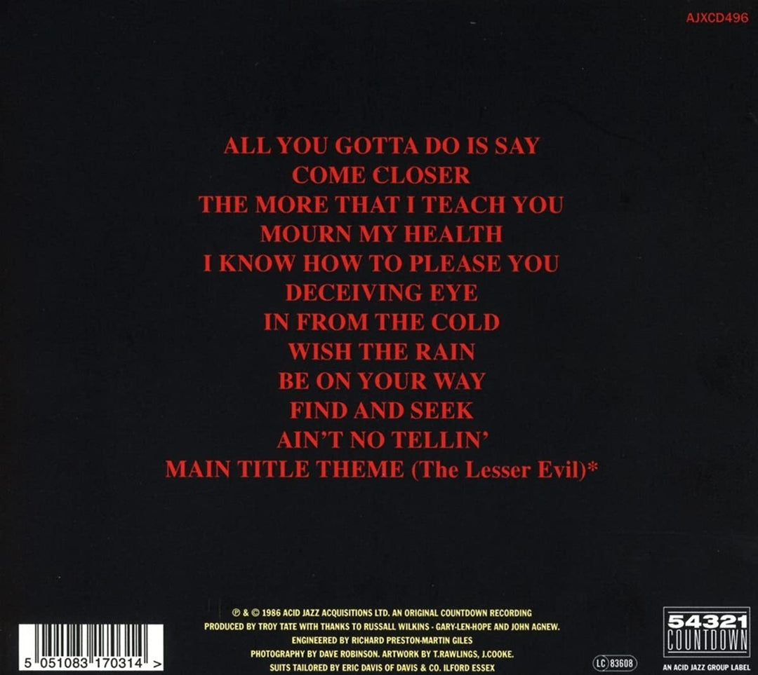 Prisoners - In From The Cold [Audio CD]