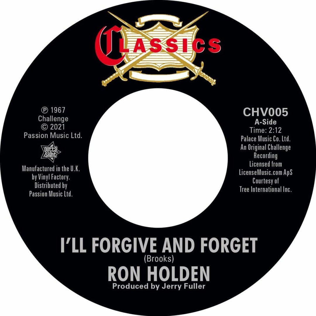Ron Holden / Jerry Fuller - I'll Forgive And Forget / Double Life [7" VINYL]
