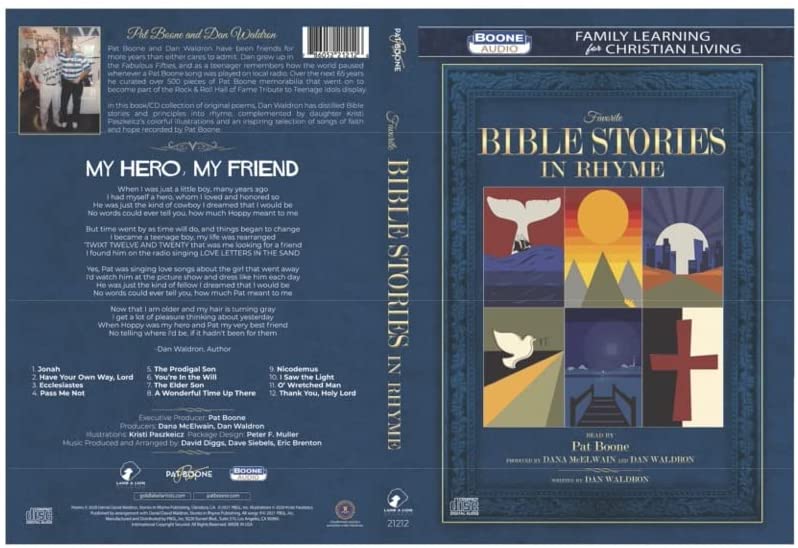 Pat Boone & Dan Waldron - Favorite Bible Stories In Rhyme [Audio CD]