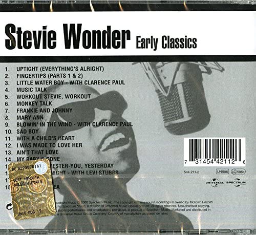 Stevie Wonder Early Classics [Audio CD]