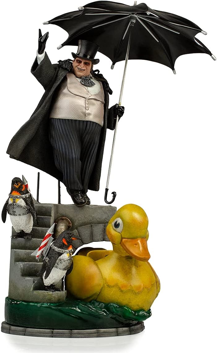 Iron Studios IS40621 Batman 1:10 Penguin DX Art Scale Statue, Multicoloured