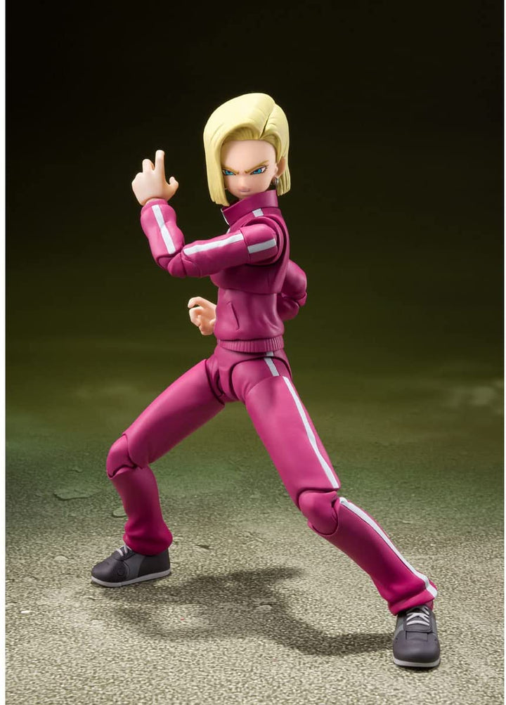 H.Figuarts Dragon Ball Super Android 18 Action Figure 15cm