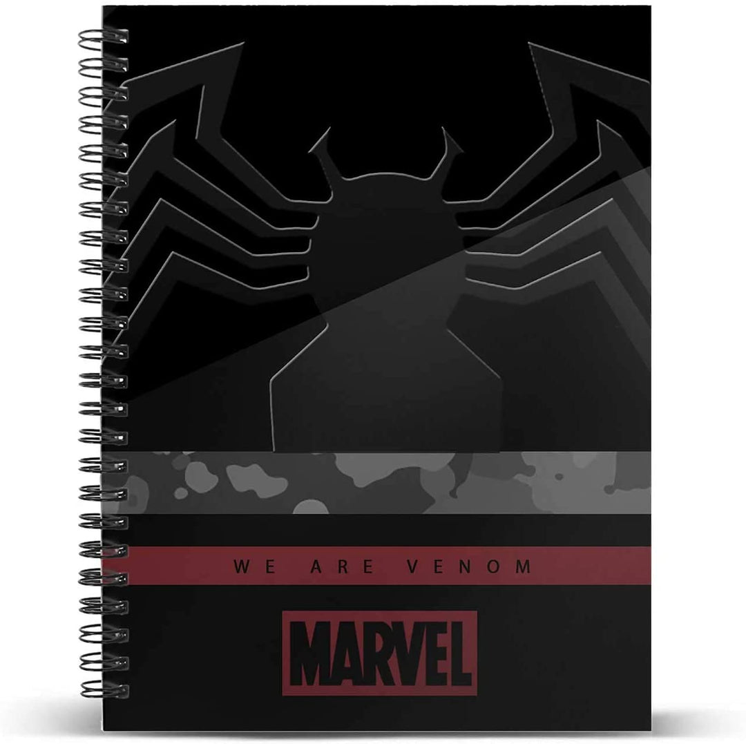 Marvel Venom Monster-DIN A4 Grid Paper Notebook
