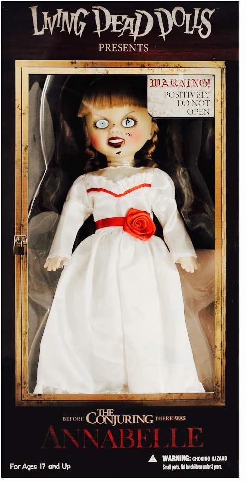 Living Dead Dolls 94460 Annabelle Doll, White/Black/Red