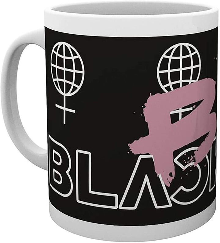 GB eye Black Pink * Drip 10oz Ceramic Mug