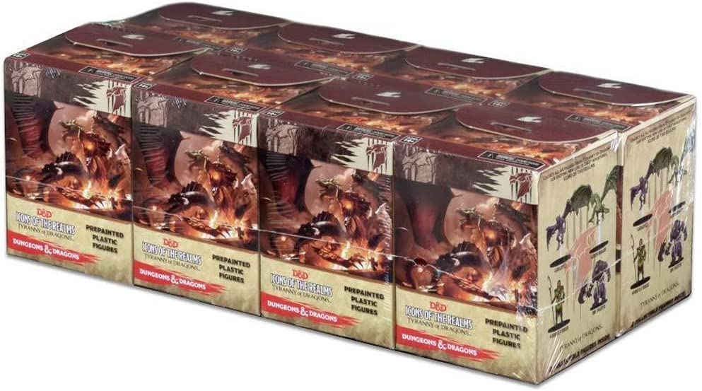 D&D Icons of the Realms Tyranny of Dragons Booster Brick of 8