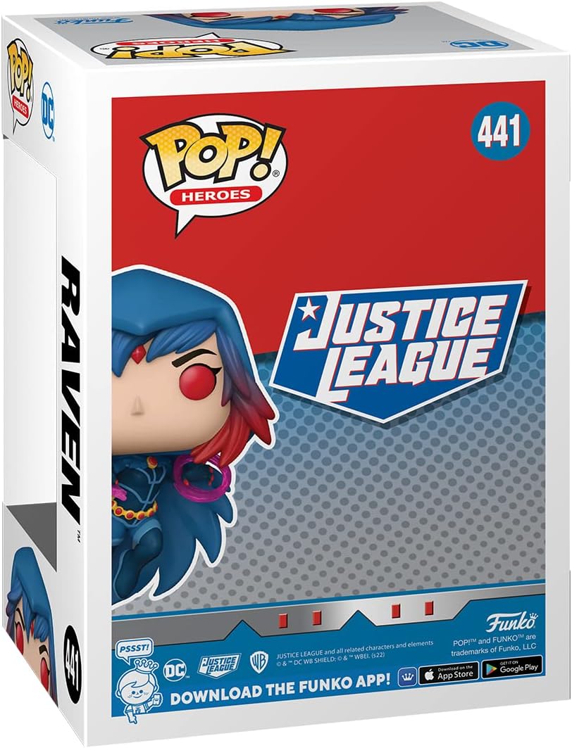 Justice League Raven Funko 65350 Pop! VInyl #441