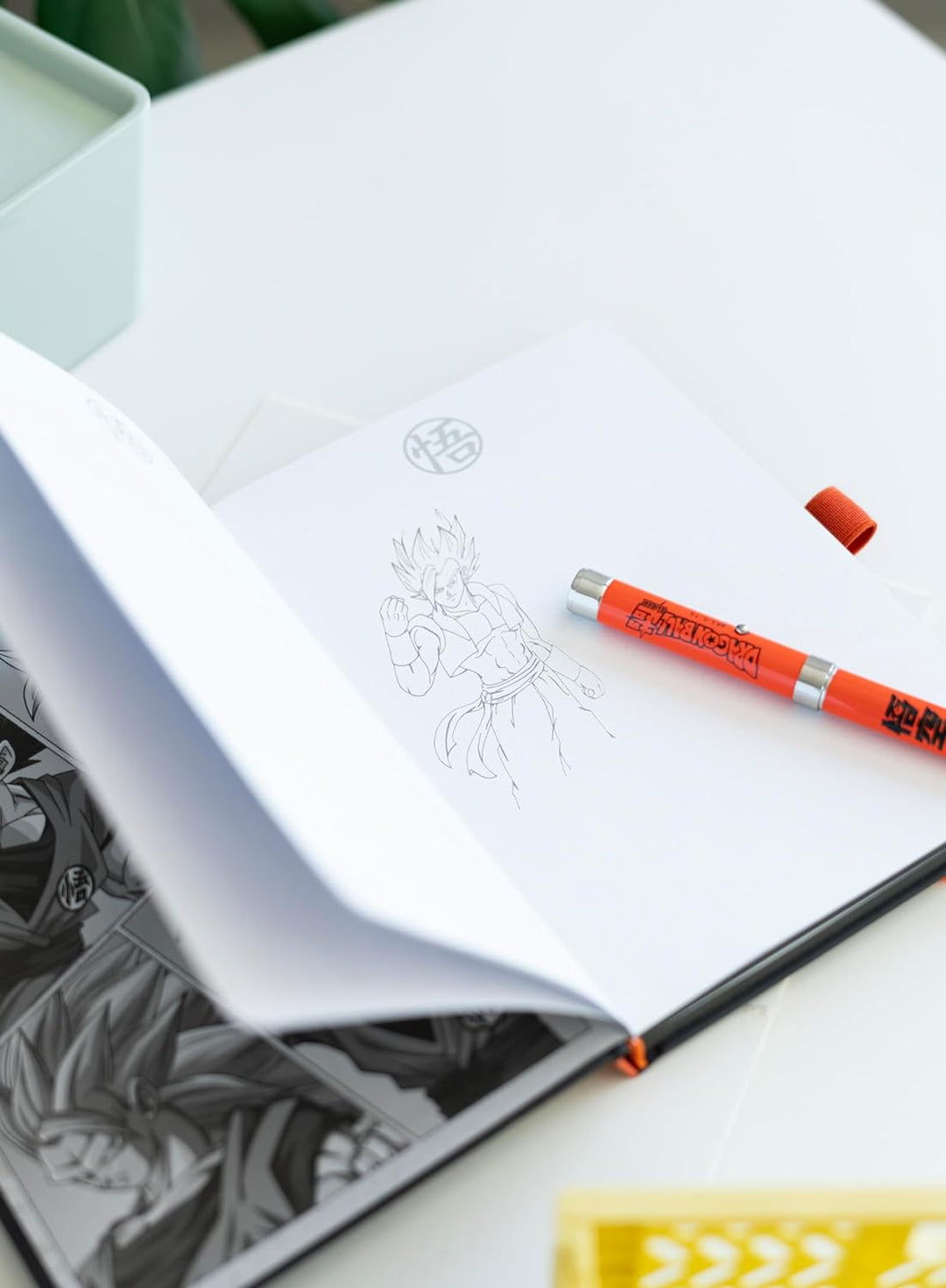 Grupo Erik Dragon Ball Super Goku Premium A5 Notebook With Projector Pen | Notebooks A5