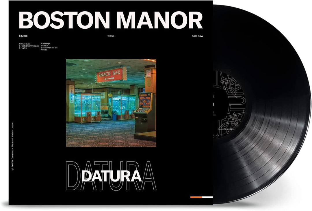 Boston Manor - Datura (Black in sleeve) [VINYL]