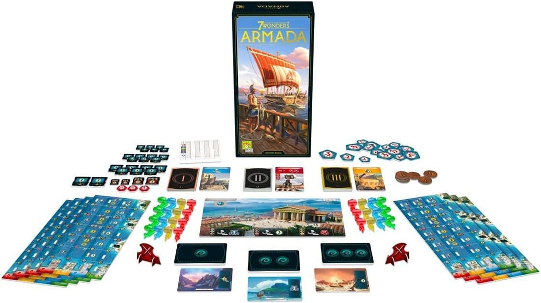 Repos Production - 7 Wonders 2nd Ed Armada Expansion - Board Game