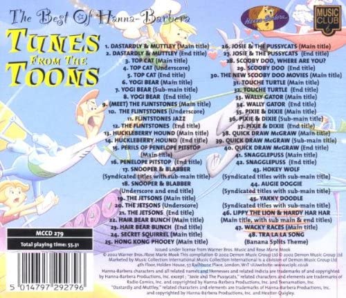 Das Beste von Hanna-Barbera: Tunes from the Toons [Audio-CD]