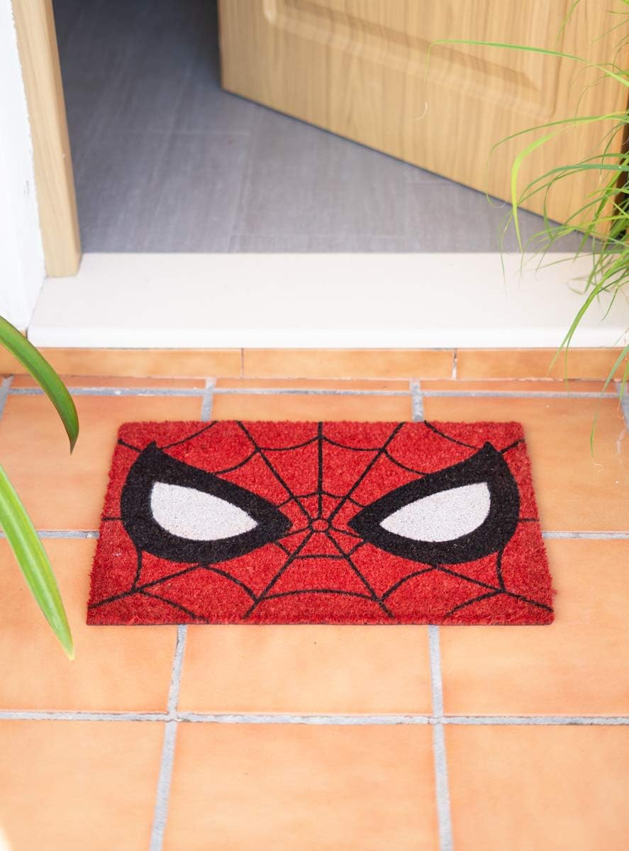 Grupo Erik Official Marvel Spider-Man Door Mat - 15.7 x 23.6 Inches / Indoor Door Mat & Outdoor Door Mat