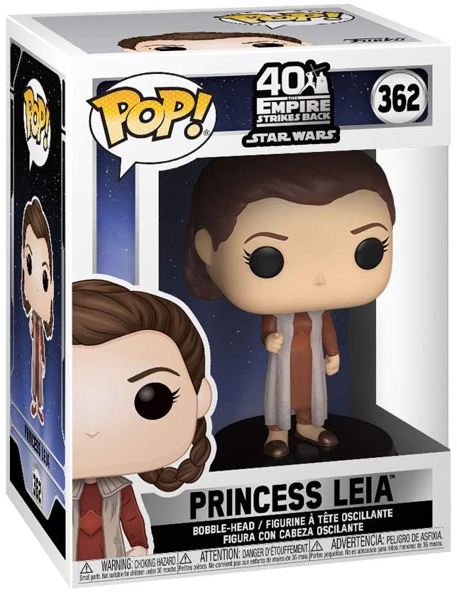 40 The Empire Strikes Back Star Wars Princess Leia Funko 39790 Pop! Vinyl #362