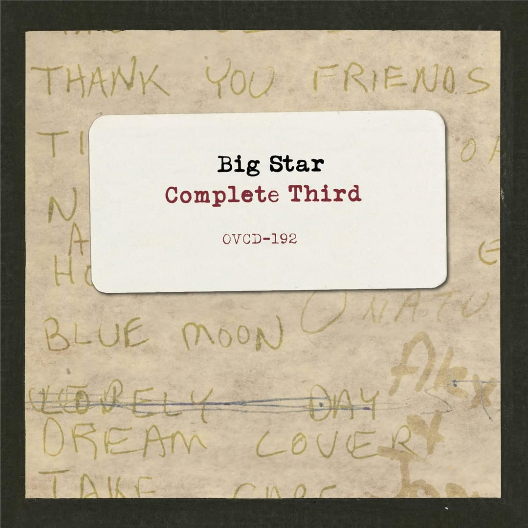 Big Star - Complete Third (3CD) [Audio CD]