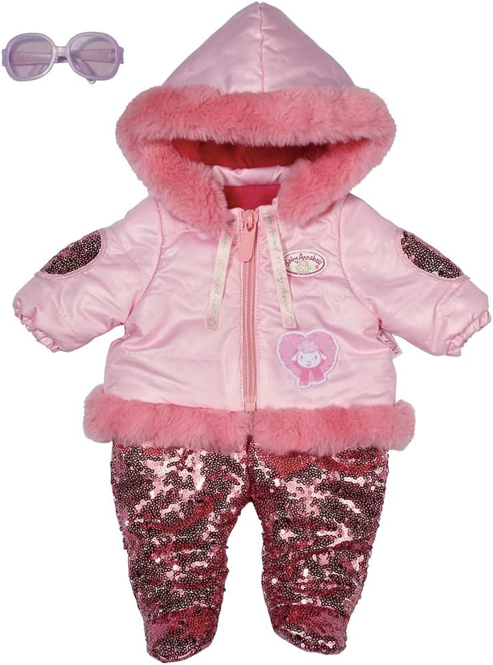 Baby Annabell Deluxe Wintertime Set 43cm - Trendy & Warm Outfit - Easy for Small