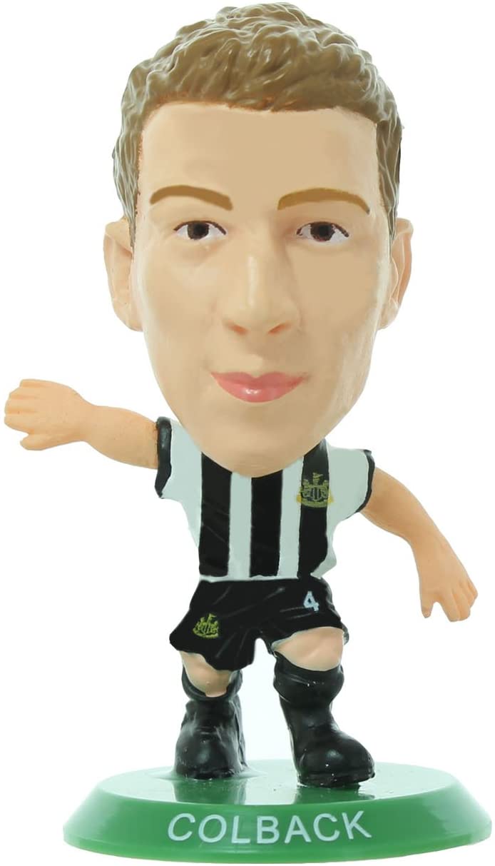 SoccerStarz SOC713 Newcastle Jack Colback Classic Home Kit