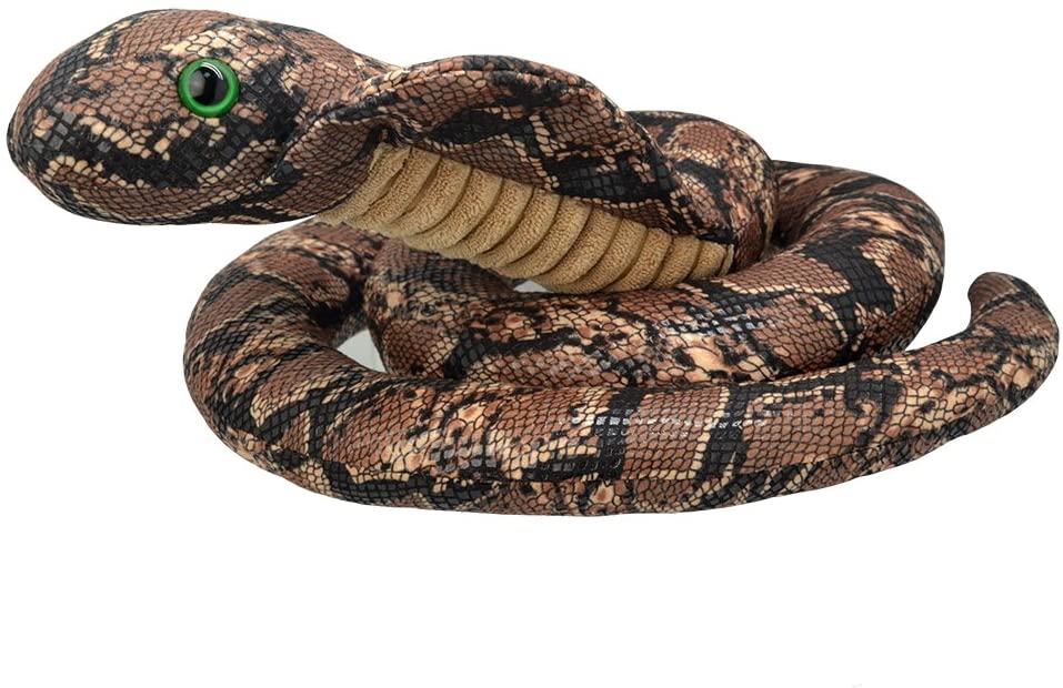 Wild Planet K8385 Naja Snake 120Cm All About Nature, Multi-Colour, 120 cm