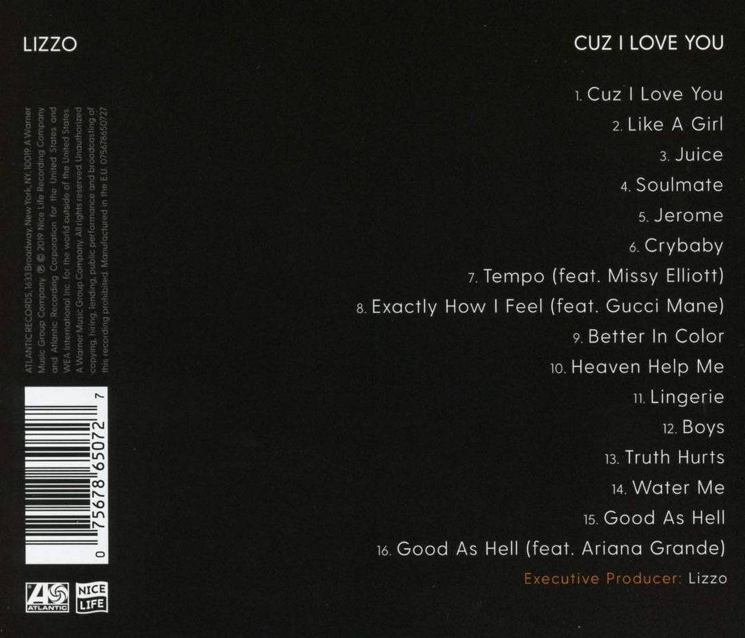 Cuz I Love You (Super Deluxe) - Lizzo [Audio CD]