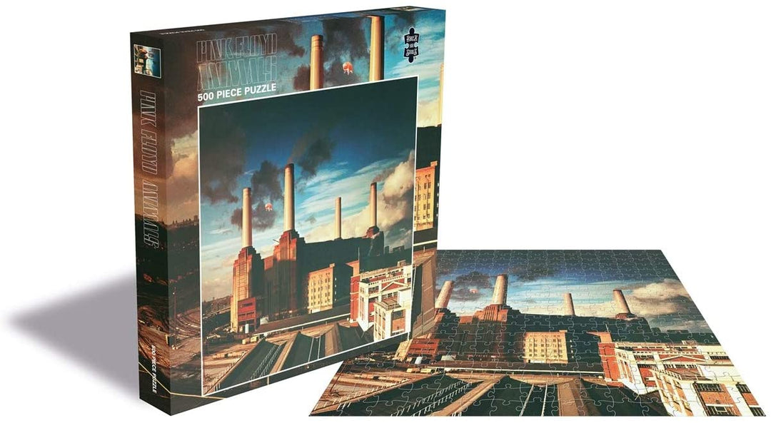 ZEE COMPANY Pink Floyd Jigsaw Puzzle Animals Album Cover Official 500 Piece One Size [Audio CD]