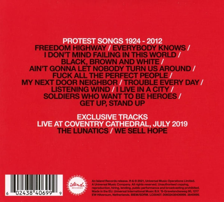 The Specials - Protest Songs 1924-2012 - DELUXE [Audio CD]
