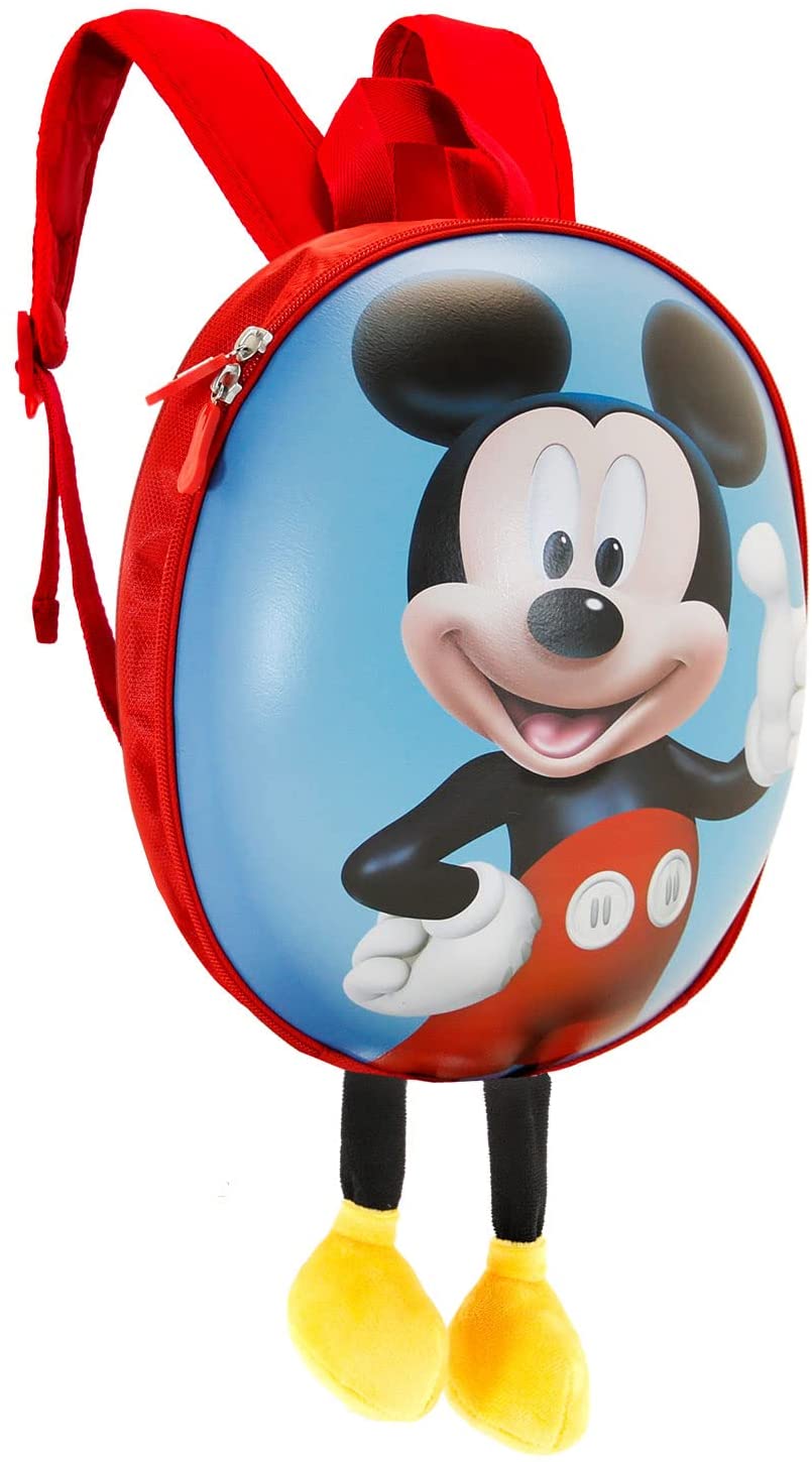 Mickey Mouse Okay-Eggy Legs Backpack, Blue