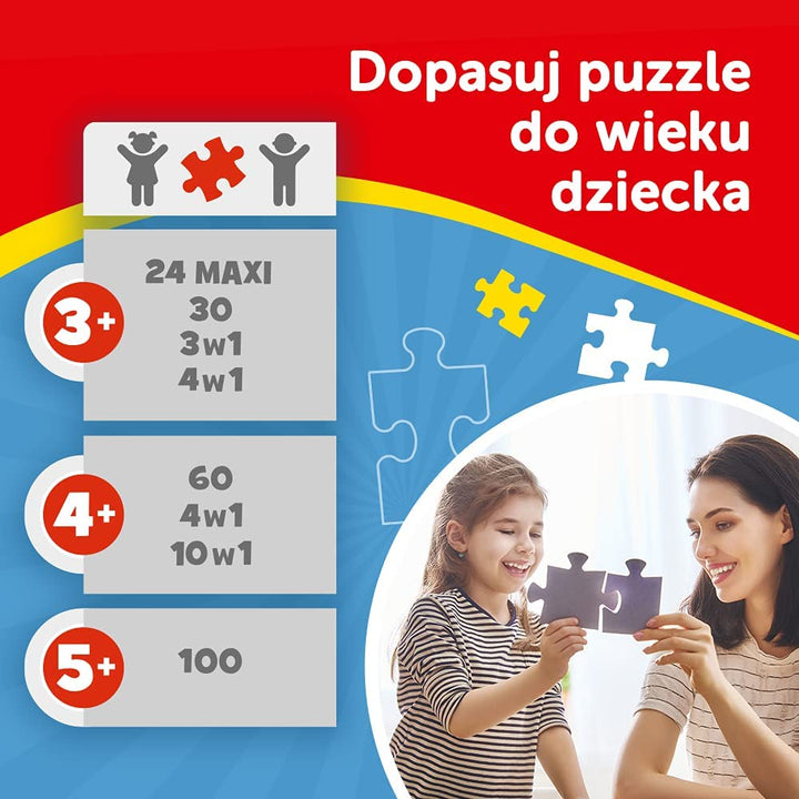 Trefl- Avengers 4 in 1 Puzzle