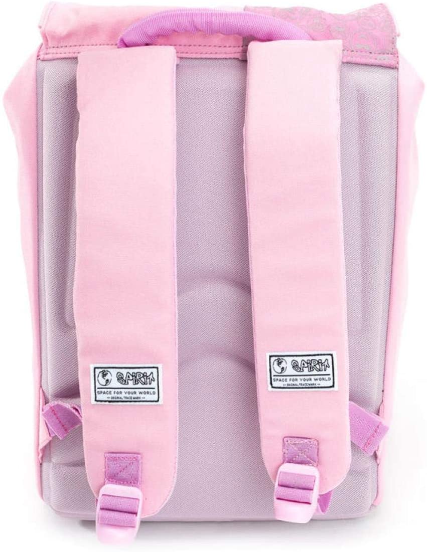 Spirit Emoticons Pink Backpack with Flap