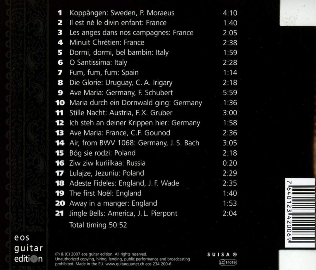 Christmas World Collection [Heike Stadtmann; Michael Winkler] [Eos Guitar Series: EOS 234200-6] [Audio CD]