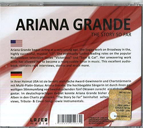 Story So Far - Ariana Grande  [Audio CD]