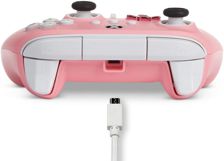 PowerA Enhanced Wired Controller for Xbox - Pink Inline, Gamepad, Wired Video Ga