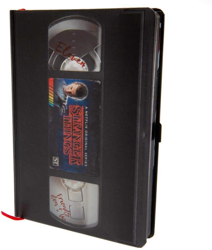 Stranger Things A5 Premium Notebook VHS-Style Season 1 - Official Merchandise