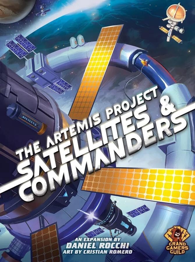 The Artemis Project: Satellites & Commanders by Grand Gamers Guild, Strategy Board Game