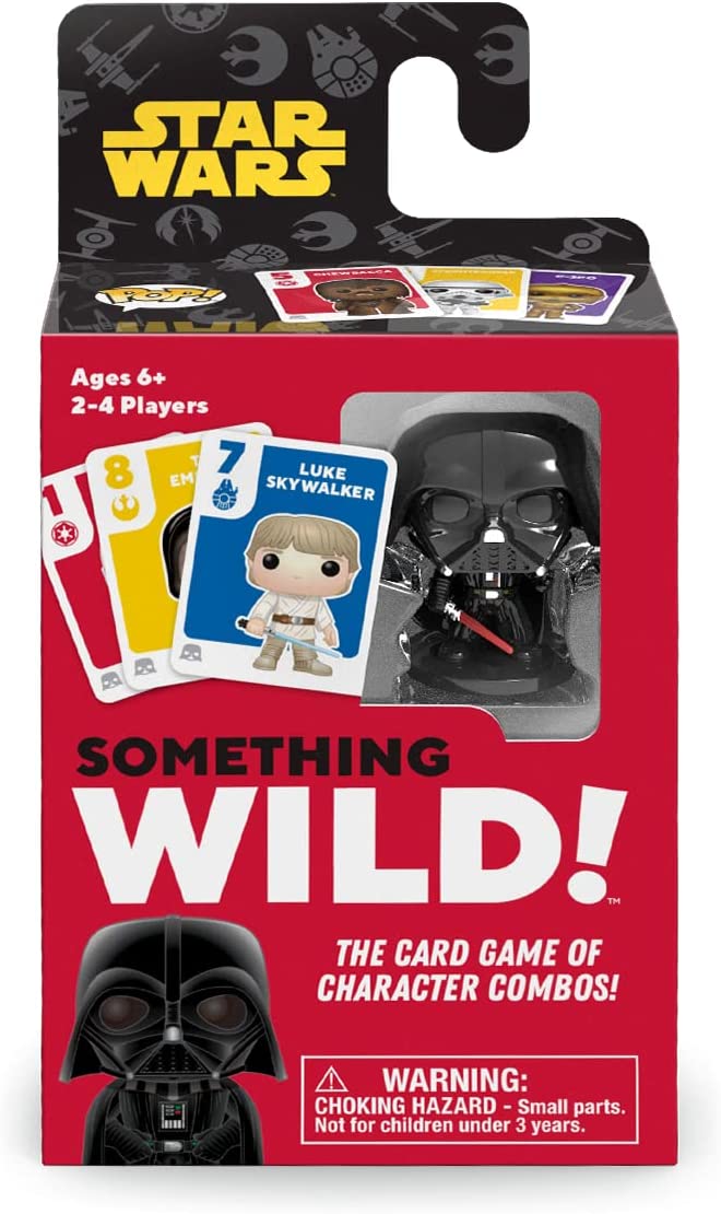 Darth Vader Star Wars Funko Something Wild Card Game